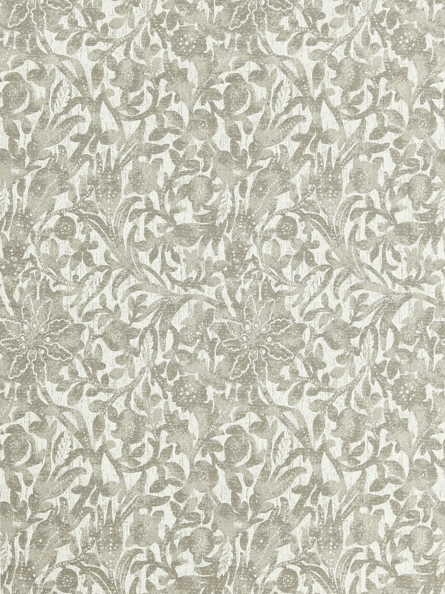 SCALAMANDRE  BALI FLORAL FABRIC STONE   - SC 000127195