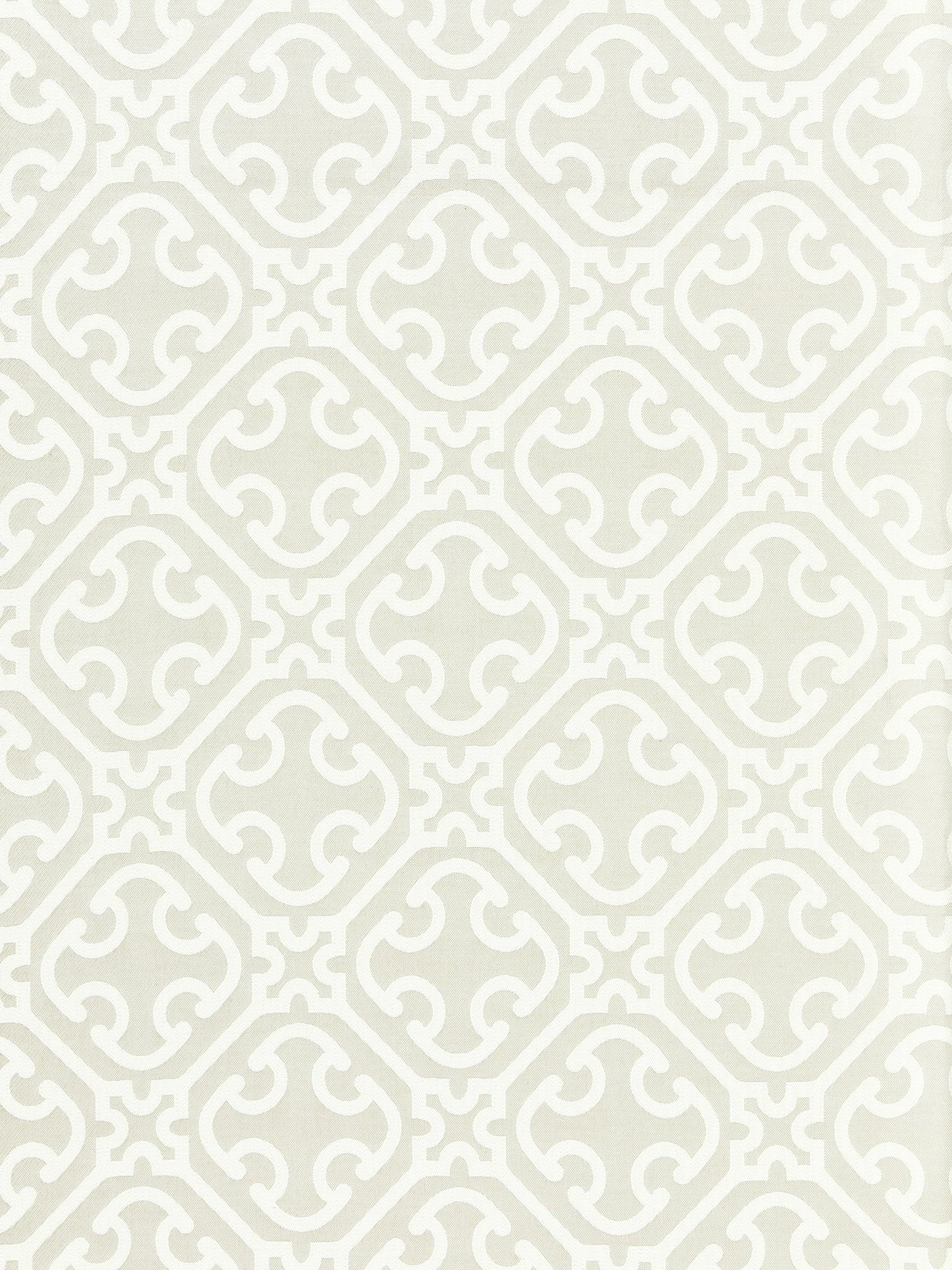 SCALAMANDRE  AILIN LATTICE WEAVE FABRIC LINEN   - SC 000127214