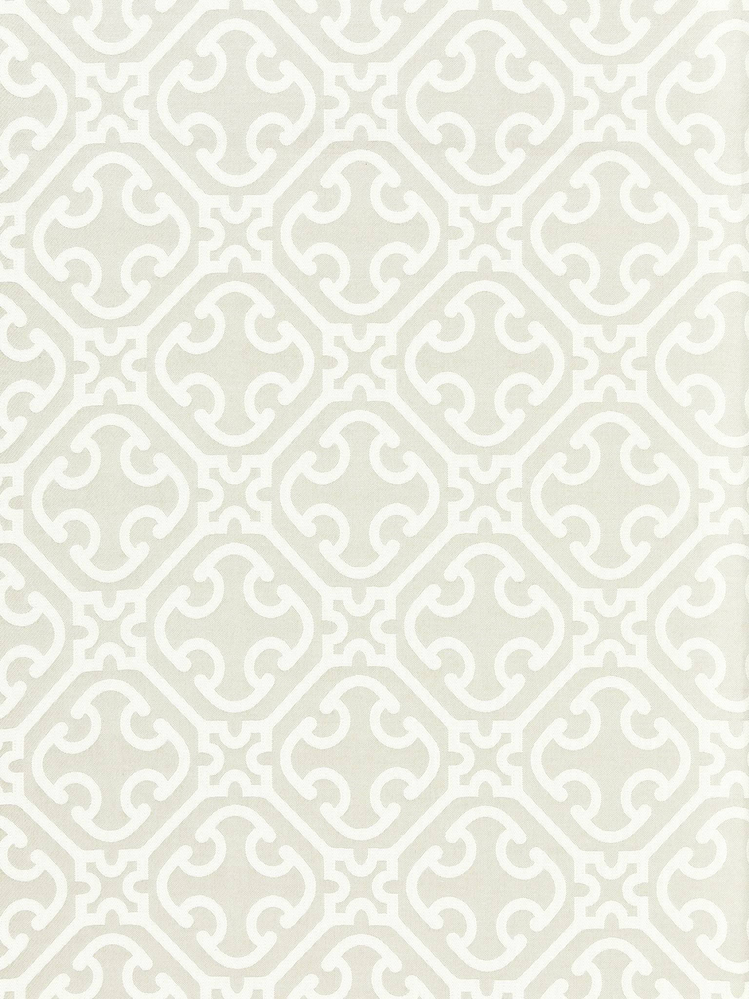 SCALAMANDRE  AILIN LATTICE WEAVE FABRIC LINEN   - SC 000127214