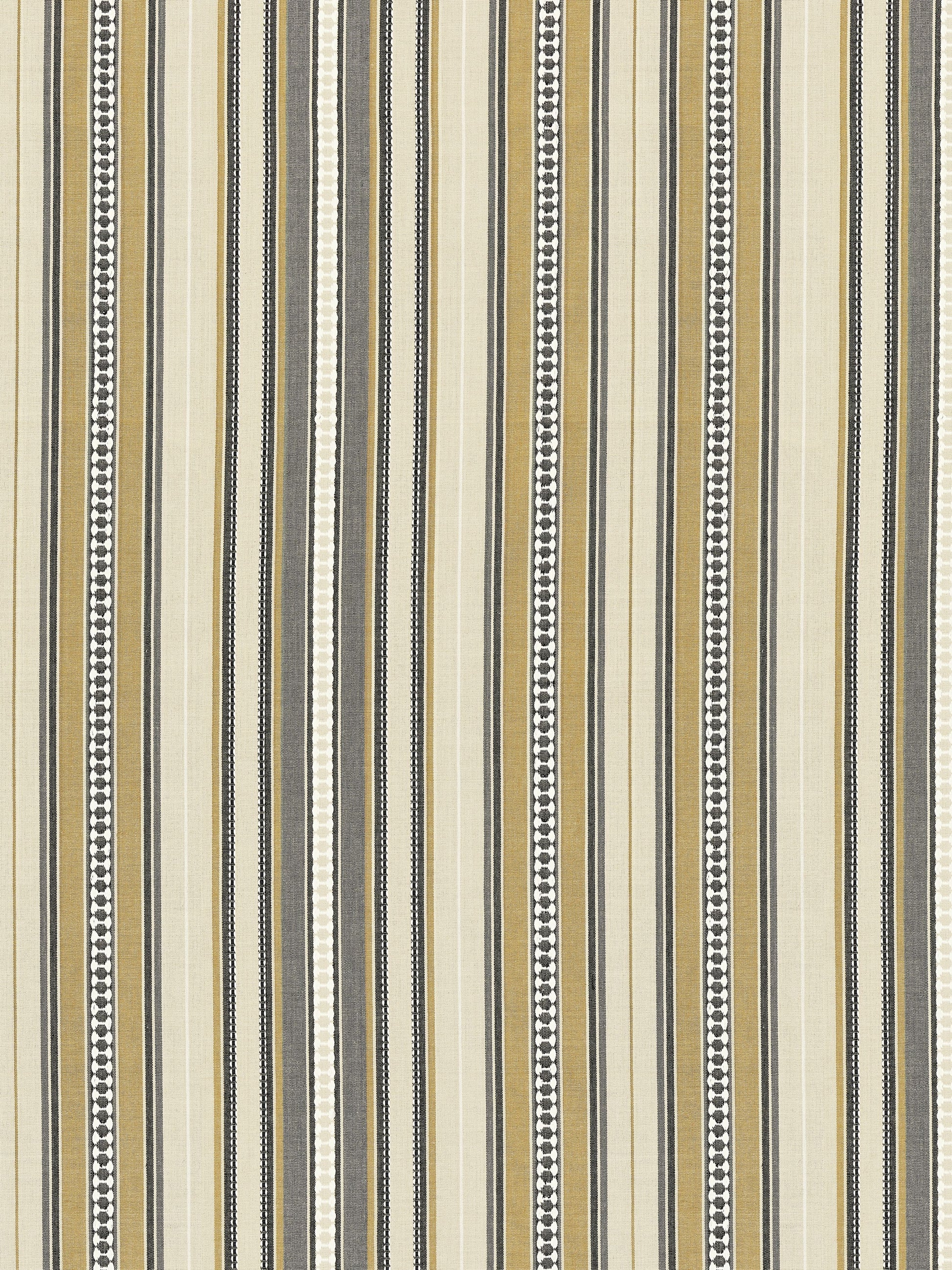 SCALAMANDRE  NILE STRIPE FABRIC DESERT   - SC 000127253