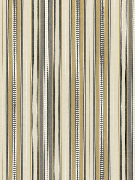 SCALAMANDRE  NILE STRIPE FABRIC DESERT   - SC 000127253