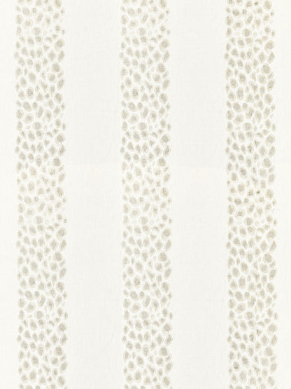 SCALAMANDRE  CATWALK EMBROIDERY FABRIC PEARL   - SC 000127255 NEW SKU # SC272550001