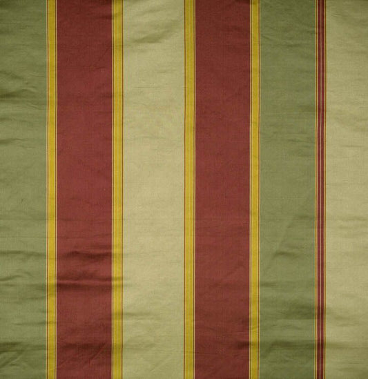 SCALAMANDRE  VENETIAN FABRIC PLUM, GREENS & GOLD   - SC 000130198M