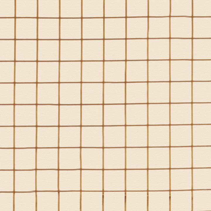 SCALAMANDRE OUTLET  FABRIC LOUIS CHECK  FABRIC OCHRE ON CREME   - SC 000136333