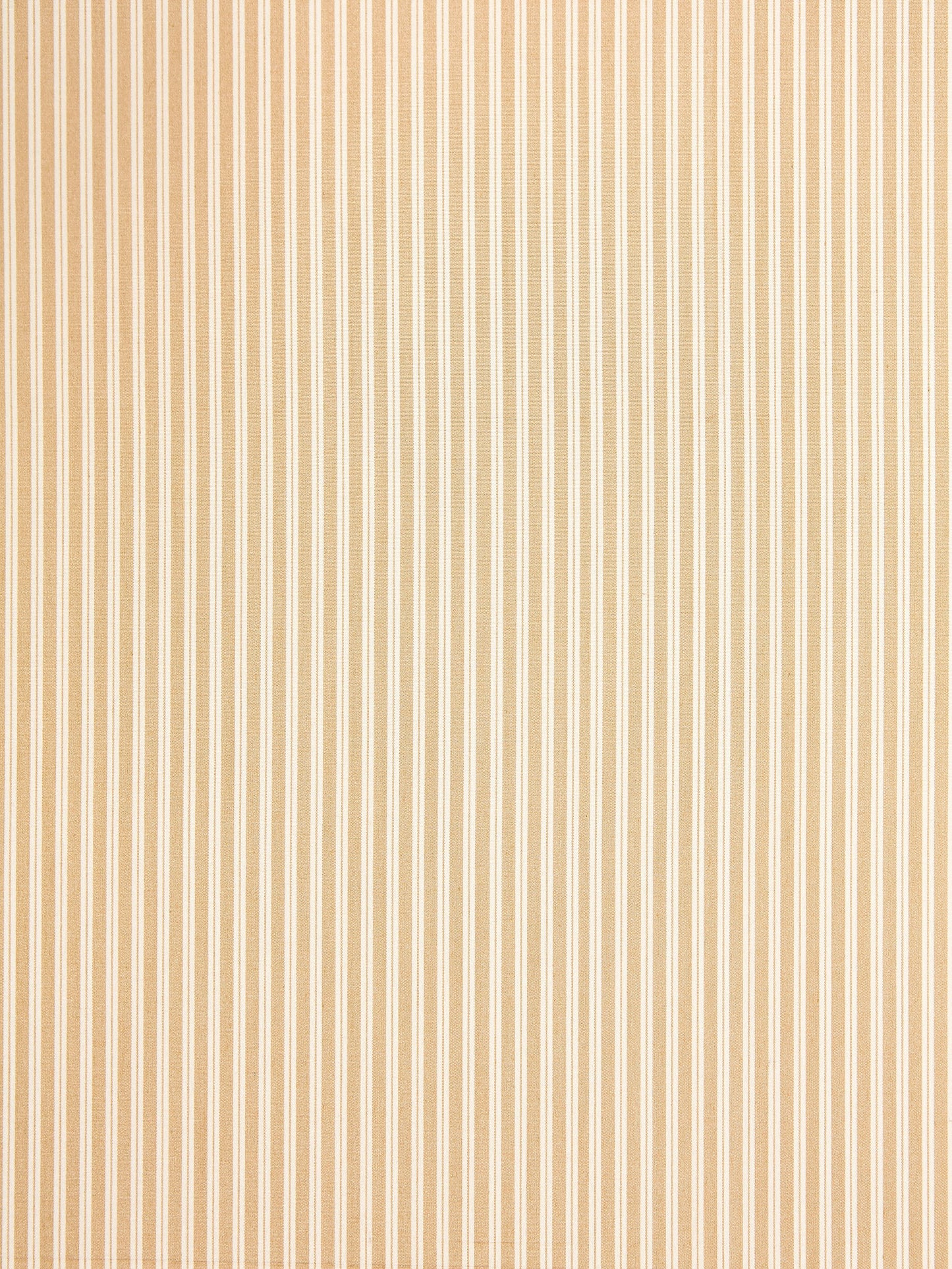 SCALAMANDRE  KENT STRIPE FABRIC BISCUIT   - SC 000136395