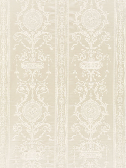 SCALAMANDRE  HEPPLEWHITE FABRIC IVORY   - SC 0001516MM NEW SKU # SC516MM0001