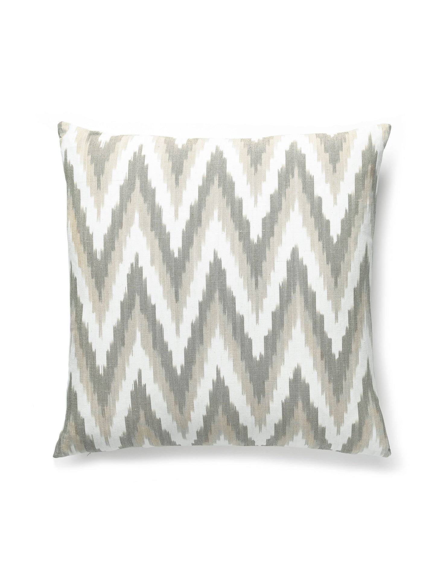 SCALAMANDRE PILLOWS   CHEVRON / HERRINGBONE 
IKAT SQUARE    - SC 0001ADRASPILL