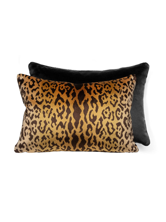 SCALAMANDRE PILLOWS   ANIMAL SKIN LUMBAR    - SC 0001ALLEOPPIL NEW SKU # SCALLEOPPIL0001