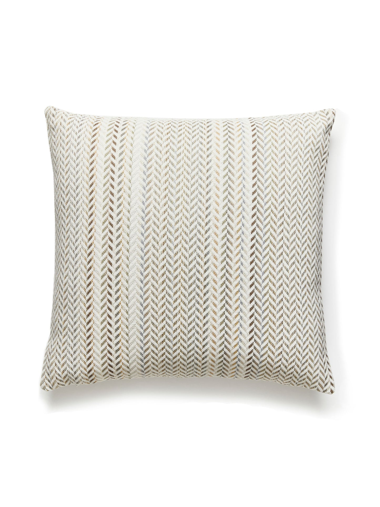 SCALAMANDRE PILLOWS   CHEVRON / HERRINGBONE 
STRIPE SQUARE    - SC 0001ARROPILL