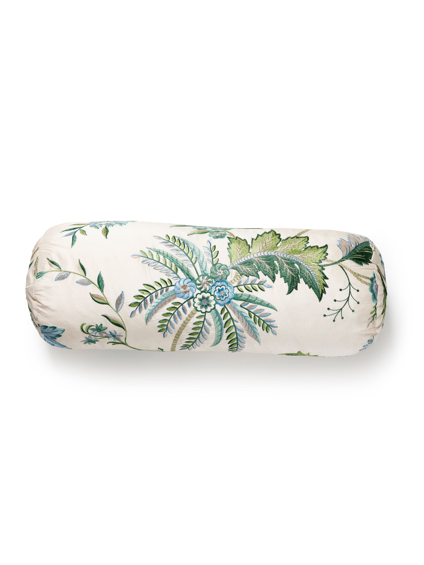 SCALAMANDRE PILLOWS   BOTANICAL / FOLIAGE 
FLORAL 
JACOBEAN / TREE OF LIFE BOLSTER    - SC 0001BADK27325