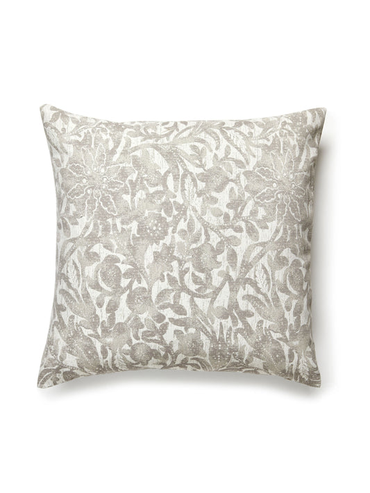 SCALAMANDRE PILLOWS   BOTANICAL / FOLIAGE 
FLORAL SQUARE    - SC 0001BALIPILL NEW SKU # SCBALIPILL0001