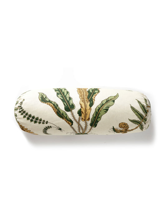 SCALAMANDRE PILLOWS   BOTANICAL / FOLIAGE BOLSTER    - SC 0001BELSIEPIL