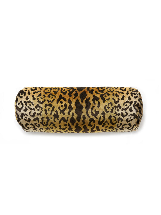 SCALAMANDRE PILLOWS   ANIMAL SKIN BOLSTER    - SC 0001BLEOPPILL