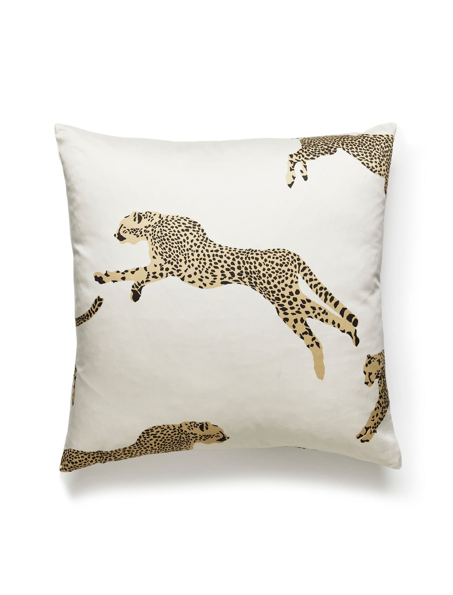 SCALAMANDRE PILLOWS   BIRD / ANIMAL SQUARE    - SC 0001CHEETPILL NEW SKU # SCCHEETPILL0001