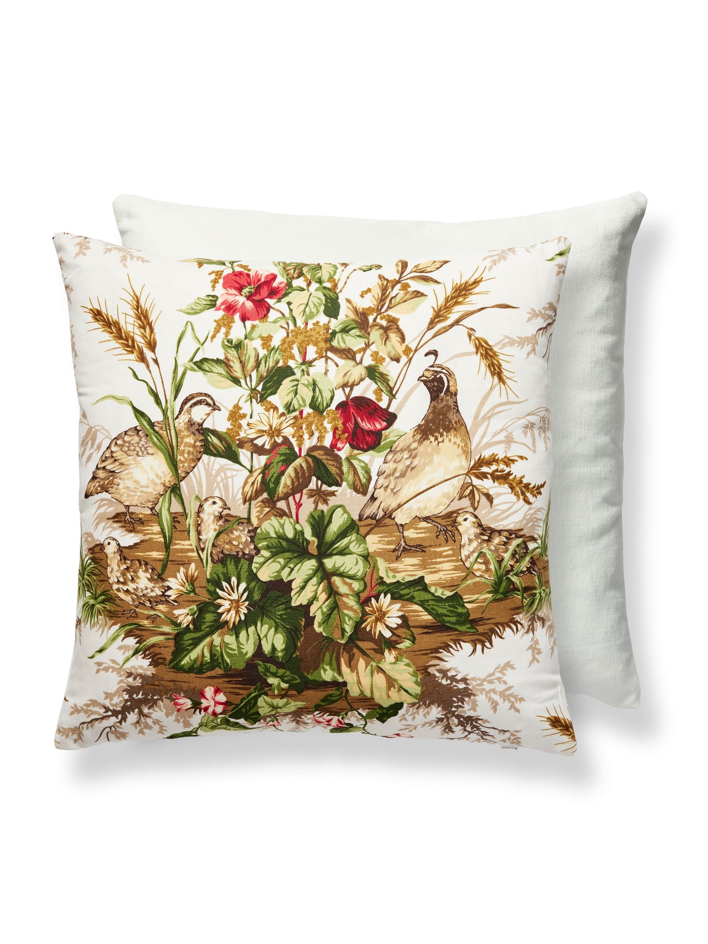 SCALAMANDRE PILLOWS   BIRD / ANIMAL 
BOTANICAL / FOLIAGE 
FLORAL 
SCENIC SQUARE    - SC 0001EDWINPILL NEW SKU # SCEDWINPILL0001