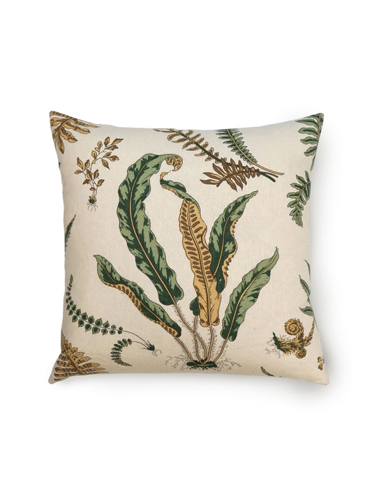 SCALAMANDRE PILLOWS   BOTANICAL / FOLIAGE SQUARE    - SC 0001ELSIEPILL NEW SKU # SCELSIEPILL0001