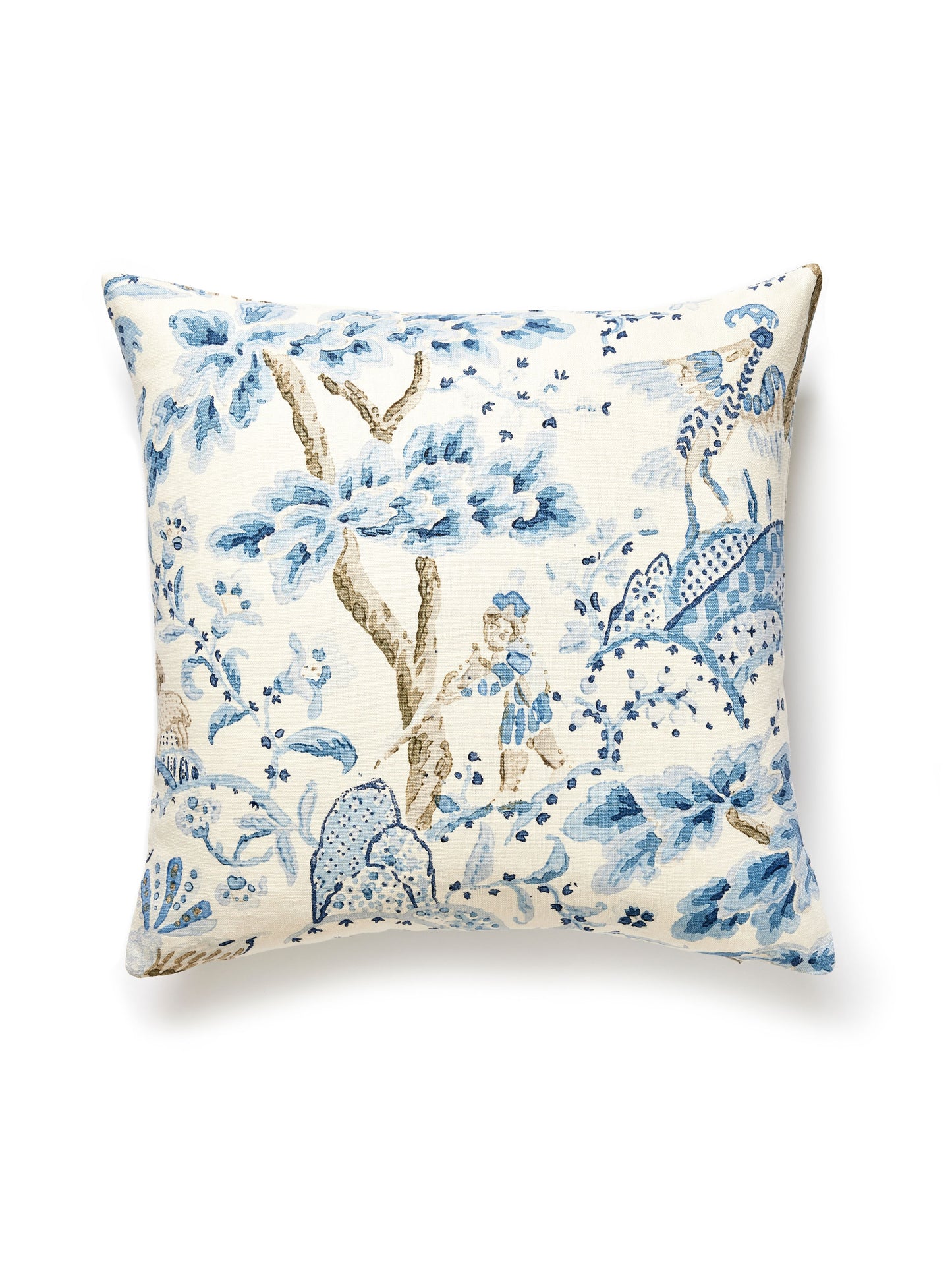 SCALAMANDRE PILLOWS   BIRD / ANIMAL 
BOTANICAL / FOLIAGE 
SCENIC SQUARE    - SC 0001KELMPILL