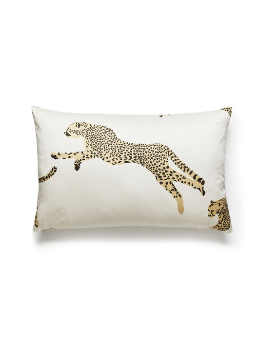 SCALAMANDRE PILLOWS   BIRD / ANIMAL LUMBAR    - SC 0001LCHEETPIL