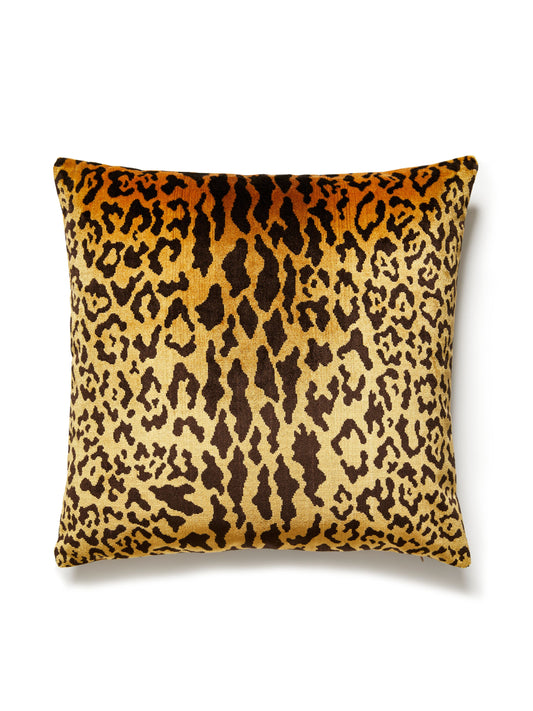 SCALAMANDRE PILLOWS   ANIMAL SKIN SQUARE    - SC 0001LEOPPILL