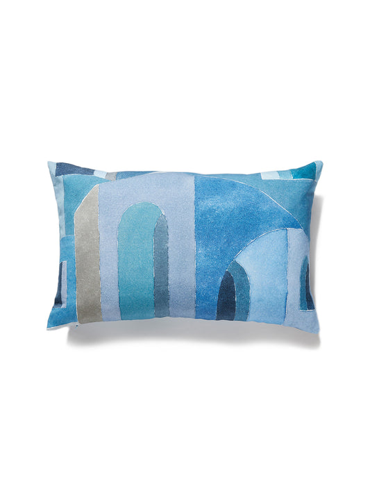 SCALAMANDRE PILLOWS   ABSTRACT 
GRAPHIC 
SCENIC LUMBAR    - SC 0001LRIADPILL