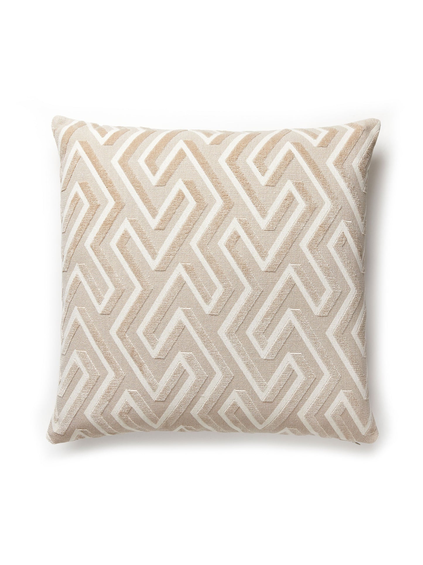 SCALAMANDRE PILLOWS   FRETWORK / LATTICE 
GEOMETRIC 
GRAPHIC SQUARE    - SC 0001MAZEPILL