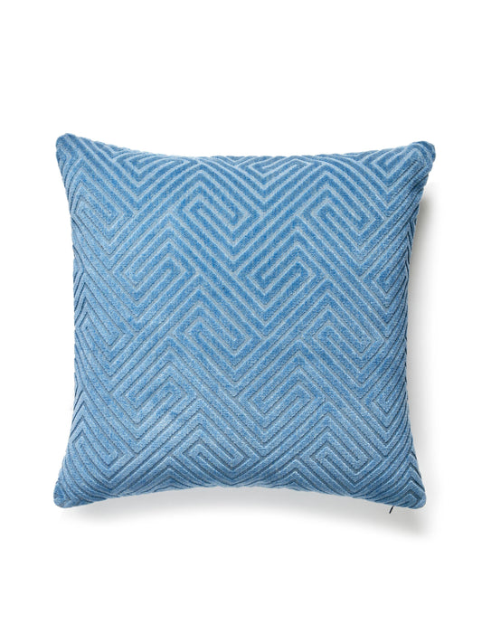 SCALAMANDRE PILLOWS   GEOMETRIC 
GREEK KEY / LABYRINTH SQUARE    - SC 0001MEANPILL NEW SKU # SCMEANPILL0001