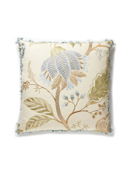 SCALAMANDRE PILLOWS   BOTANICAL / FOLIAGE 
FLORAL 
JACOBEAN / TREE OF LIFE SQUARE    - SC 0001PALAPILL NEW SKU # SCPALAPILL0001