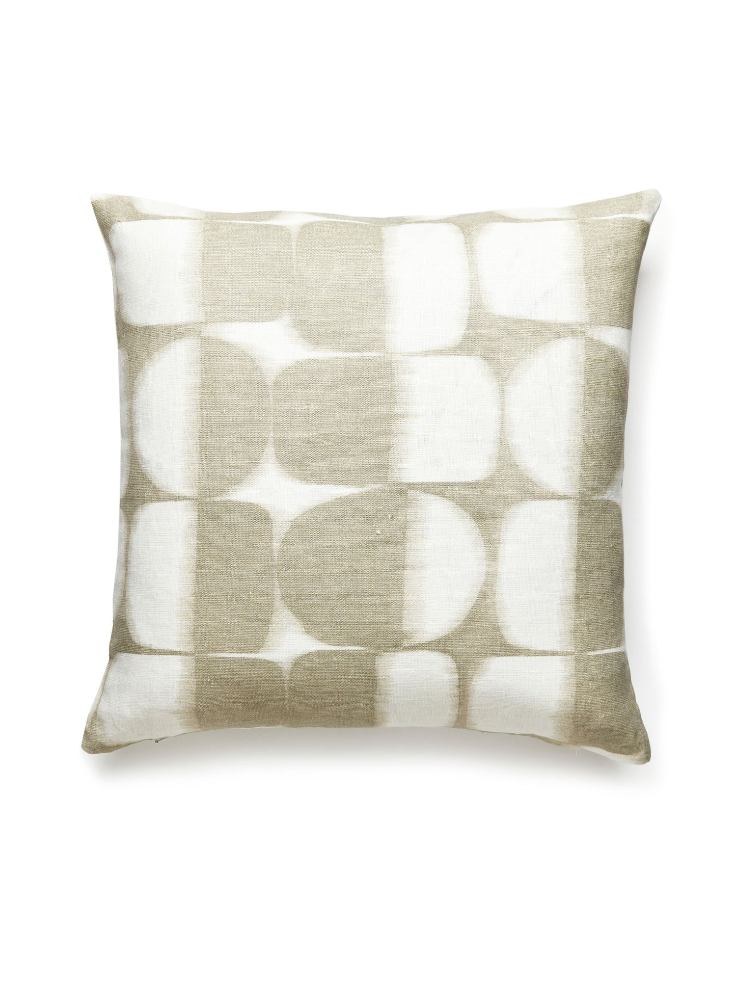 SCALAMANDRE PILLOWS   DOTS / CIRCLES 
GEOMETRIC 
STRIPE SQUARE    - SC 0001RIFTPILL