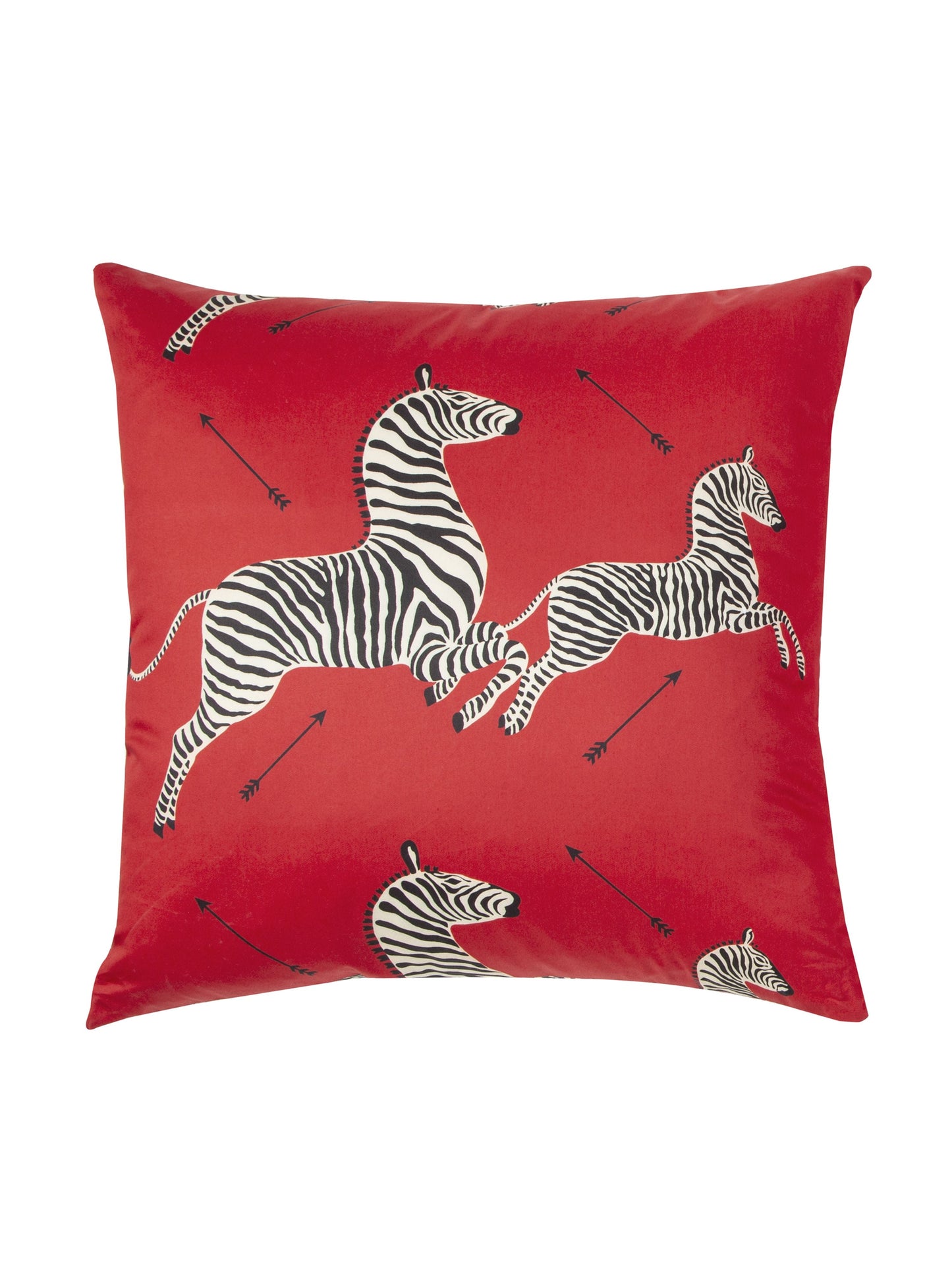 SCALAMANDRE PILLOWS   BIRD / ANIMAL SQUARE    - SC 0001RZEBRAPIL NEW SKU # SCRZEBRAPIL0001