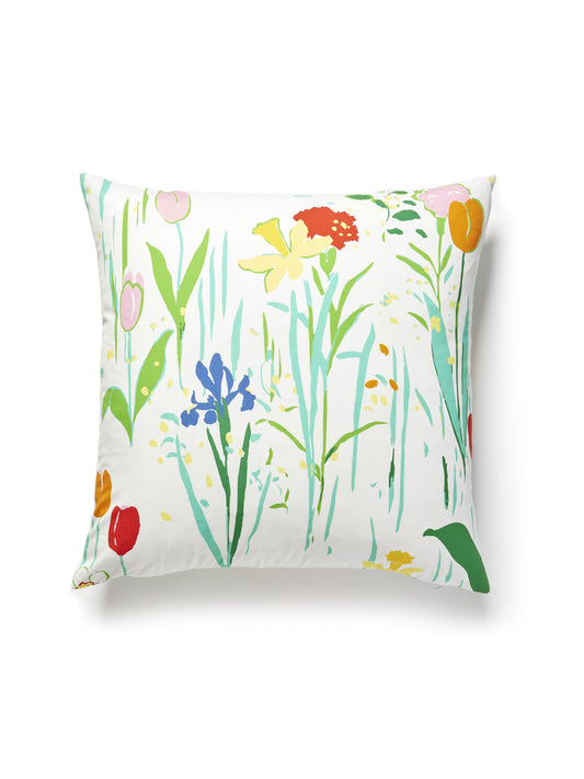 SCALAMANDRE PILLOWS   CHILDREN 
FLORAL 
GRAPHIC SQUARE    - SC 0001SDDK16547 NEW SKU # SCSDDK165470001