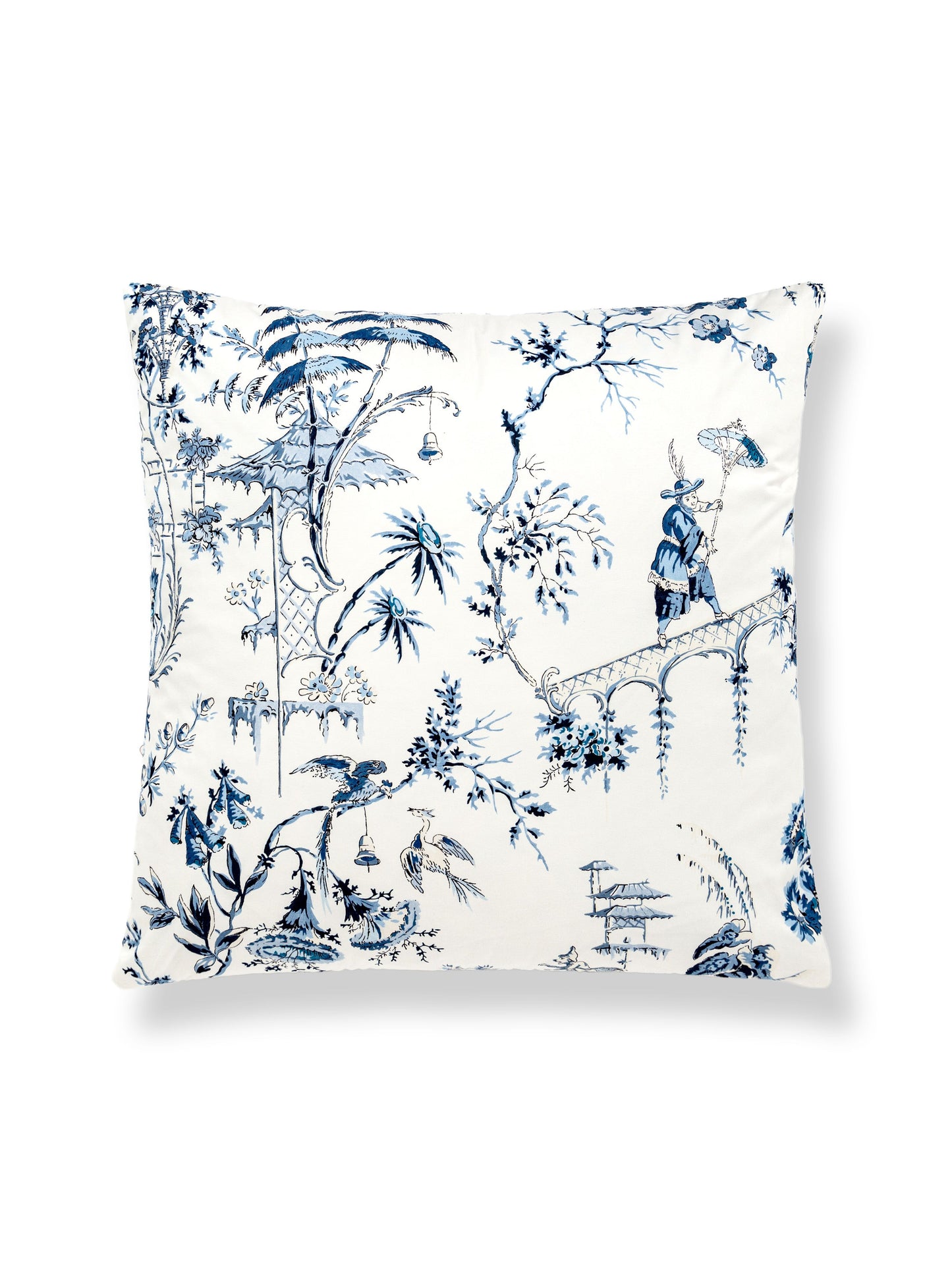 SCALAMANDRE PILLOWS   BIRD / ANIMAL 
BOTANICAL / FOLIAGE 
CHINOISERIE 
FLORAL 
TOILE SQUARE    - SC 0001SDDK16552