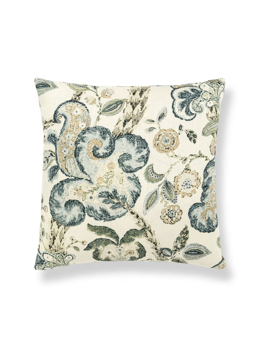 SCALAMANDRE PILLOWS   BOTANICAL / FOLIAGE 
FLORAL SQUARE    - SC 0001SDDK16603