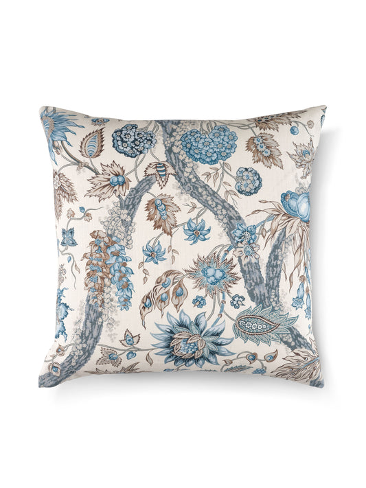 SCALAMANDRE PILLOWS   BOTANICAL / FOLIAGE 
FLORAL SQUARE    - SC 0001SDDK16647 NEW SKU # SCSDDK166470001