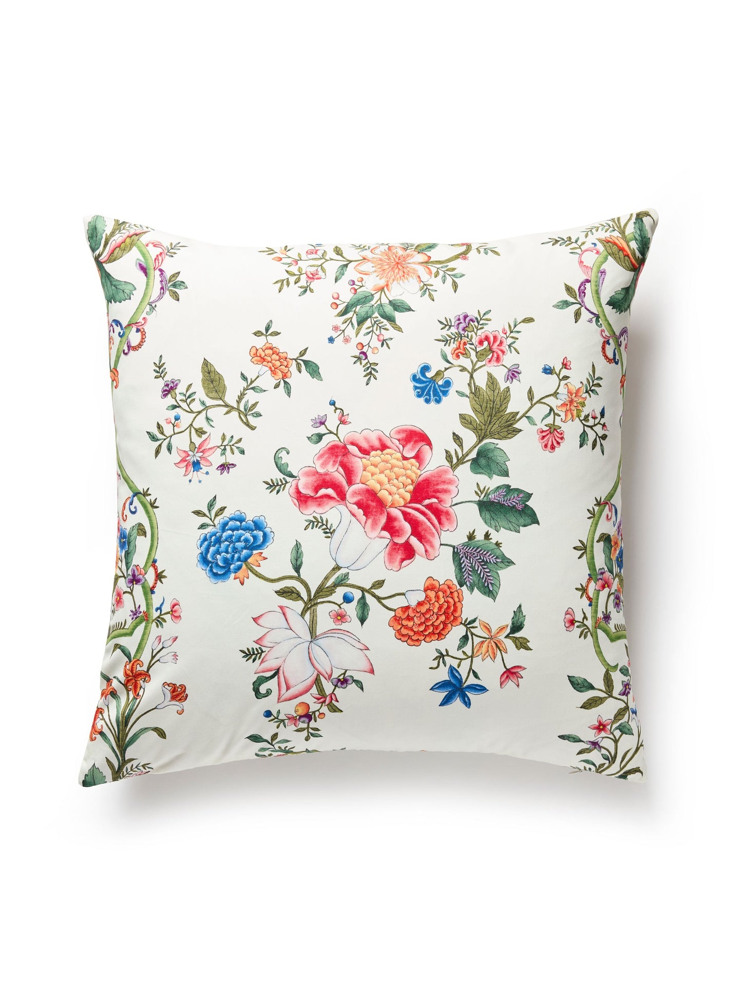 SCALAMANDRE PILLOWS   FLORAL 
FRETWORK / LATTICE SQUARE    - SC 0001SDDK16648 NEW SKU # SCSDDK166480001