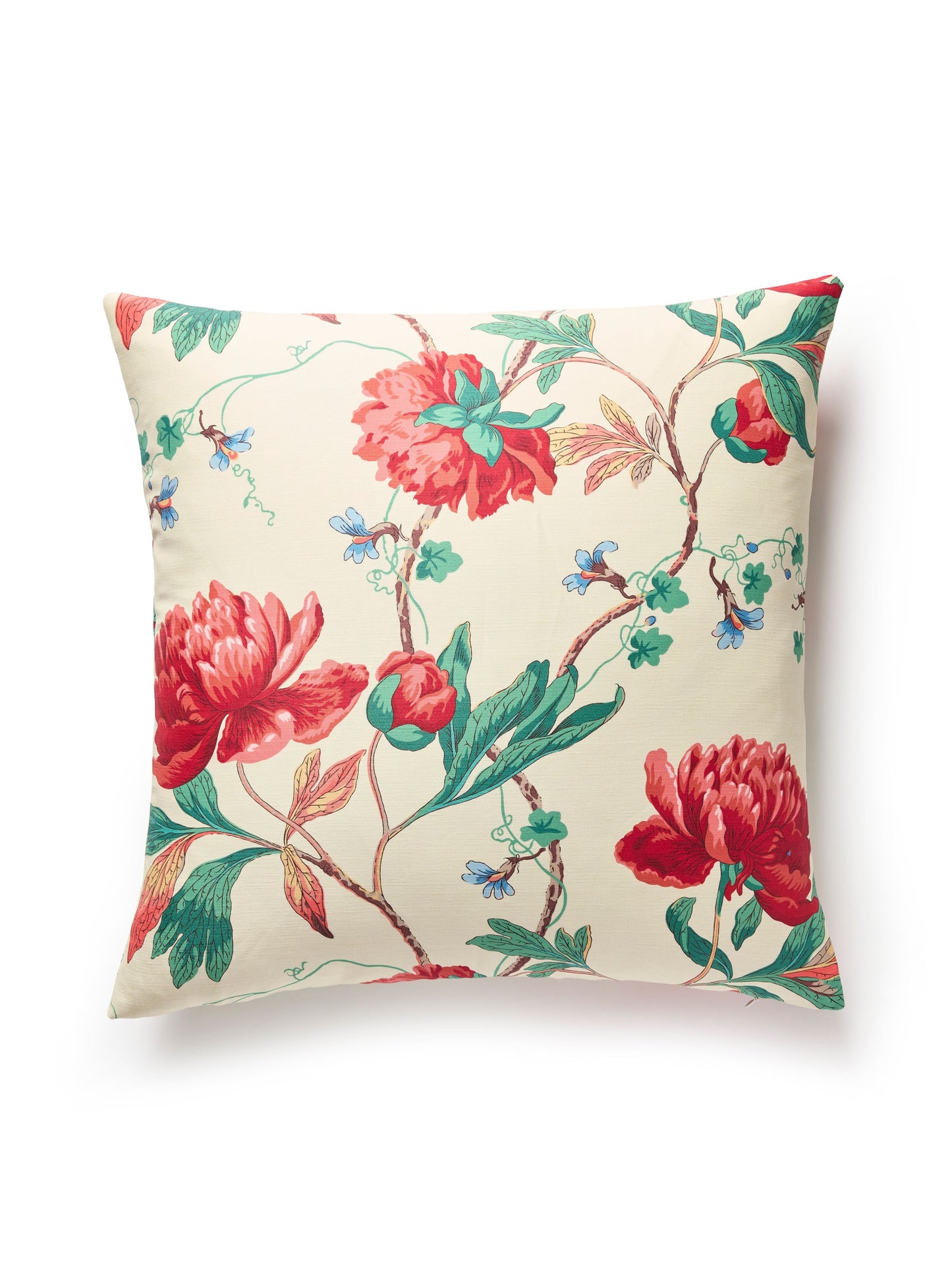 SCALAMANDRE PILLOWS   FLORAL SQUARE    - SC 0001SDDK16650 NEW SKU # SCSDDK166500001