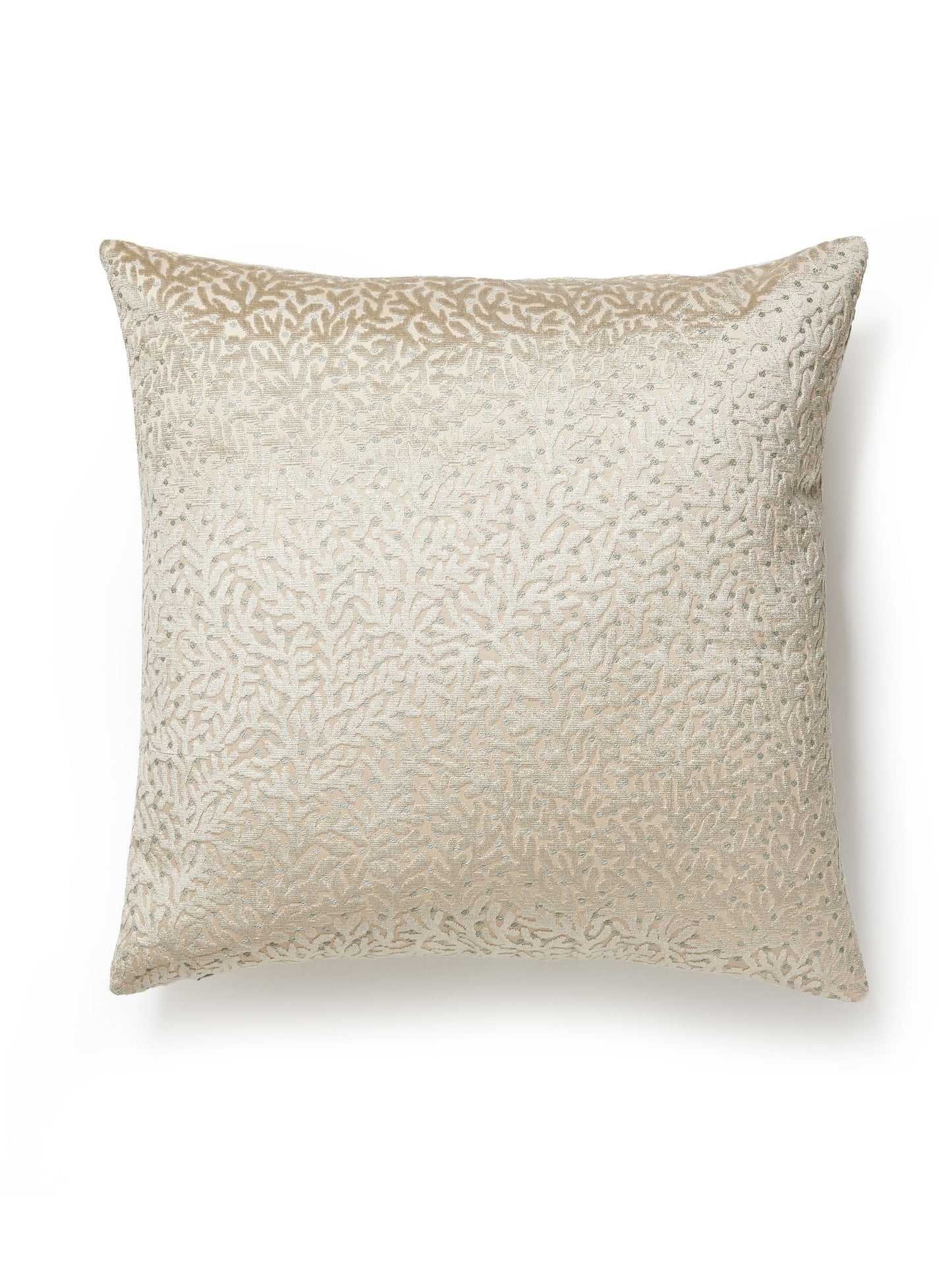 SCALAMANDRE PILLOWS   BOTANICAL / FOLIAGE SQUARE    - SC 0001SDDK27077 NEW SKU # SCSDDK270770001
