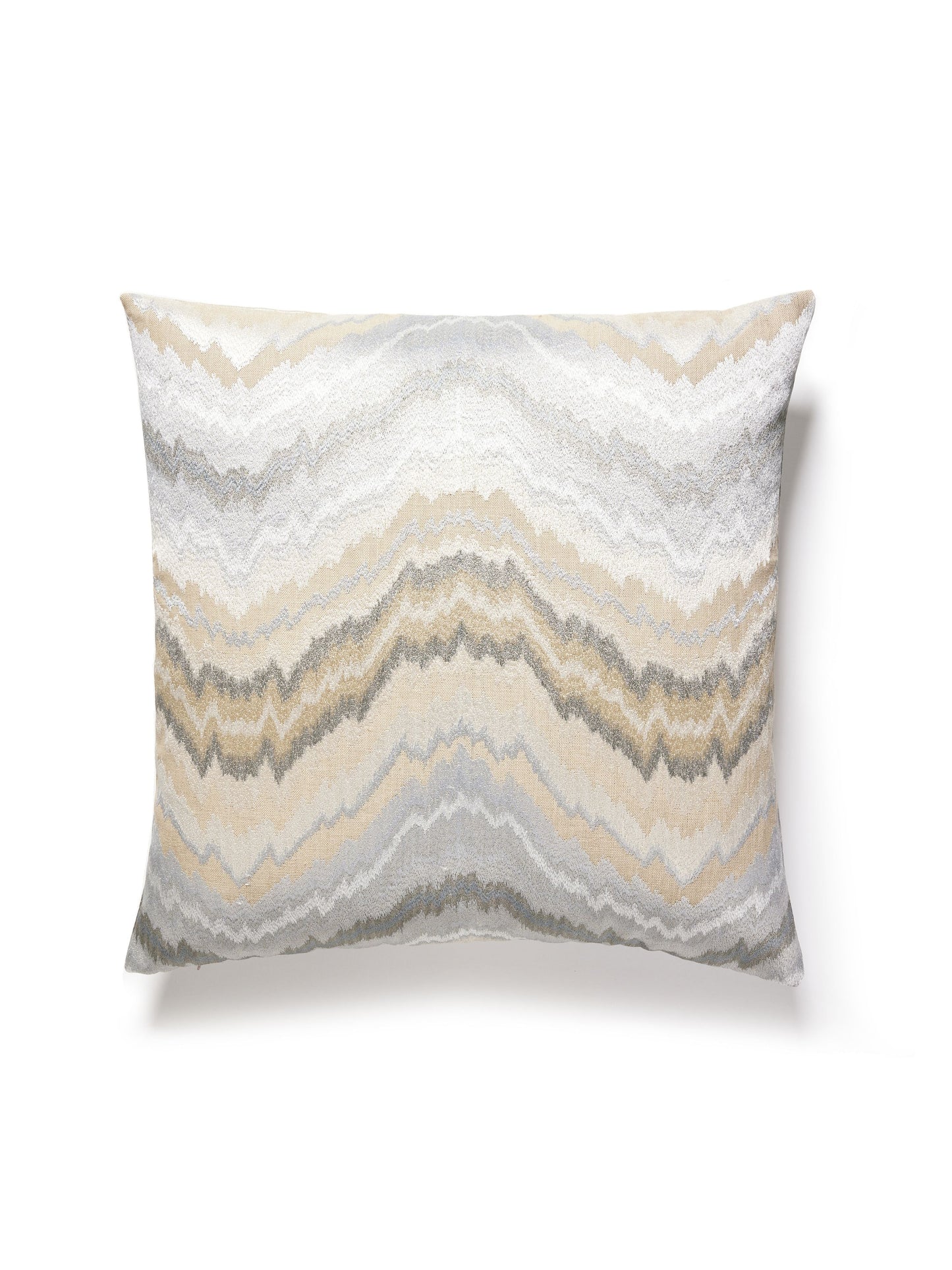 SCALAMANDRE PILLOWS   CHEVRON / HERRINGBONE SQUARE    - SC 0001SDDK27096 NEW SKU # SCSDDK270960001