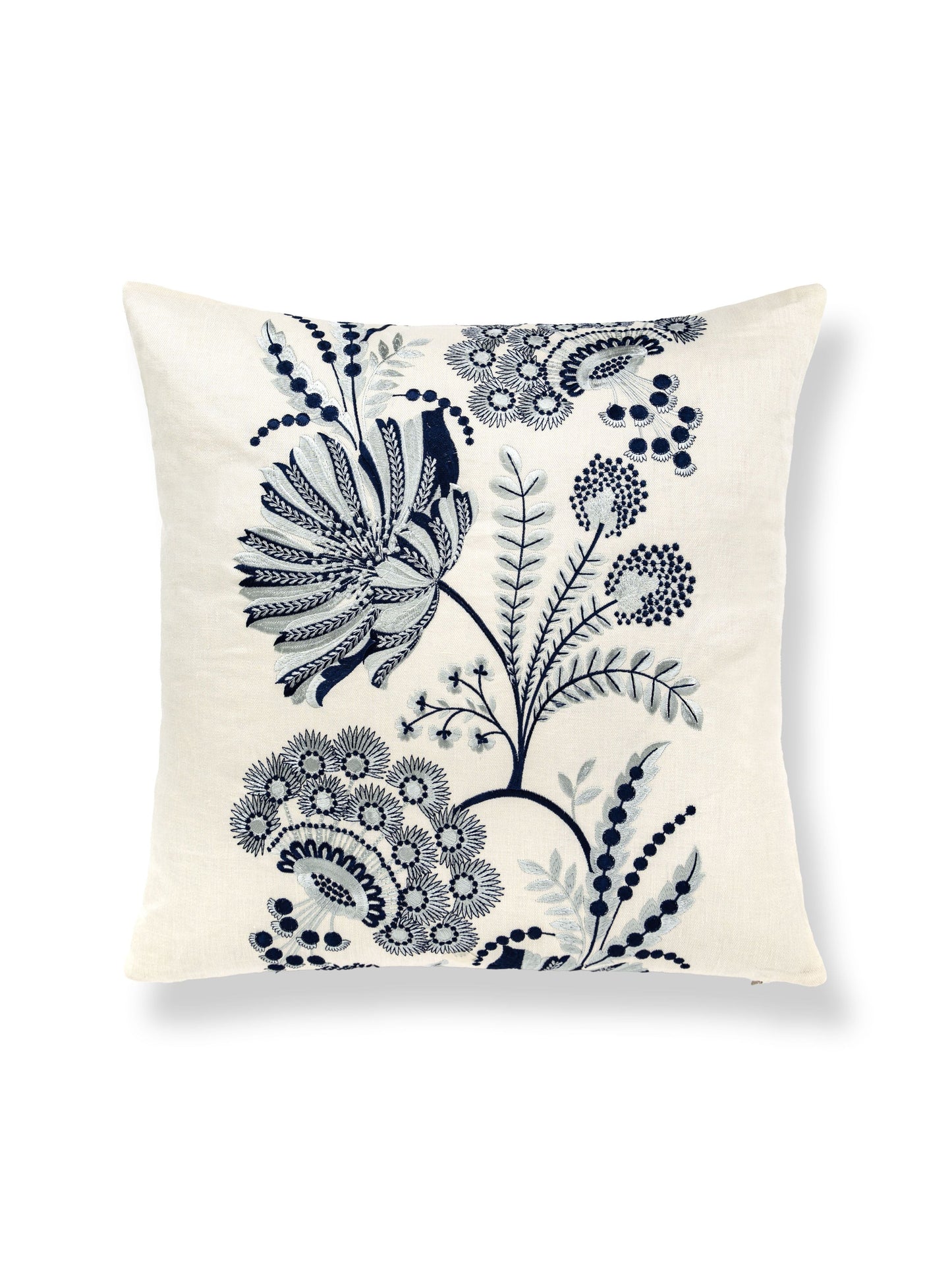 SCALAMANDRE PILLOWS   BOTANICAL / FOLIAGE 
FLORAL 
STRIPE SQUARE    - SC 0001SDDK27162 NEW SKU # SCSDDK271620001