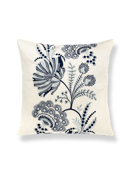 SCALAMANDRE PILLOWS   BOTANICAL / FOLIAGE 
FLORAL 
STRIPE SQUARE    - SC 0001SDDK27162 NEW SKU # SCSDDK271620001