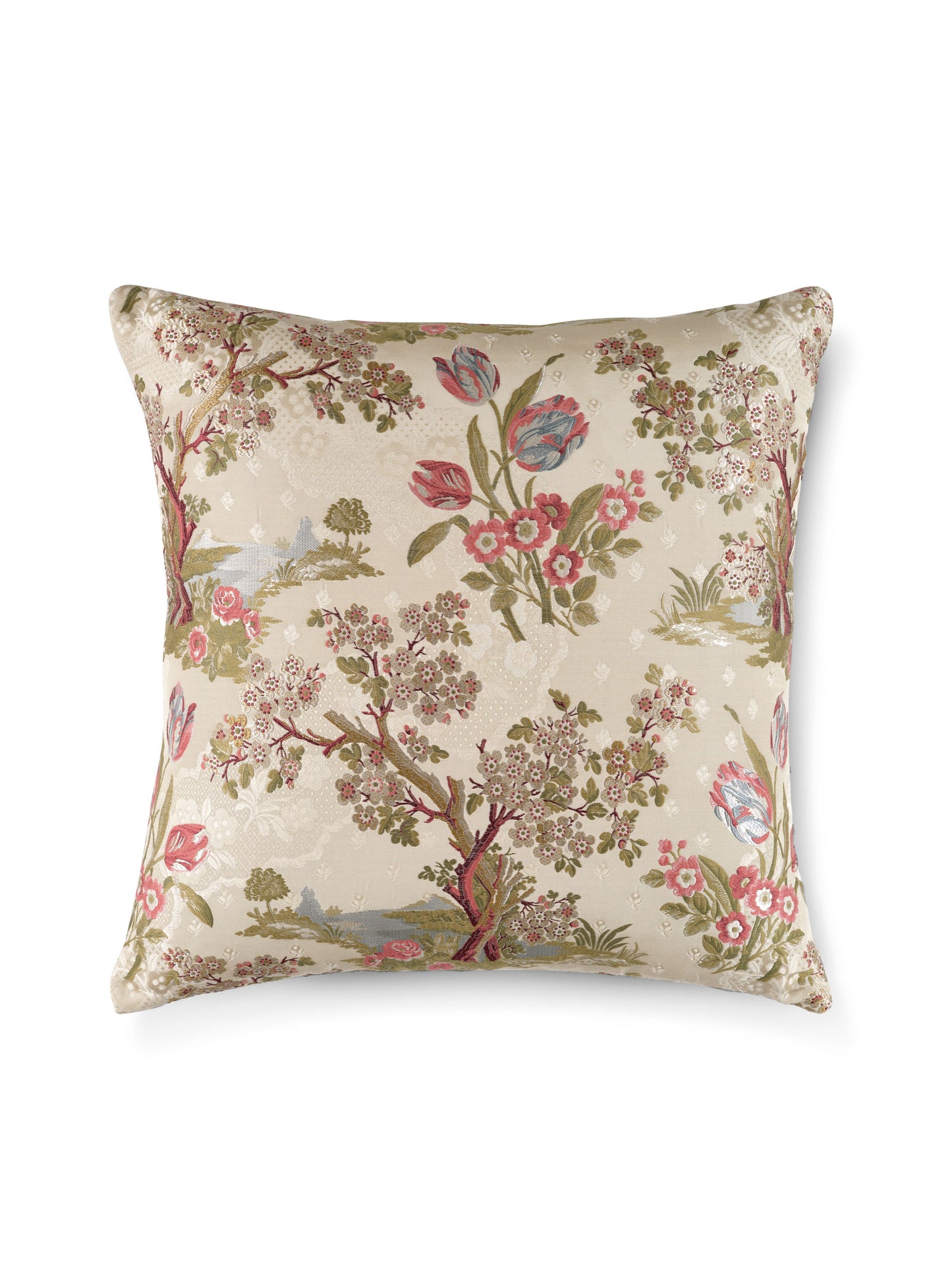 SCALAMANDRE PILLOWS   FLORAL 
SCENIC SQUARE    - SC 0001SDDK27322