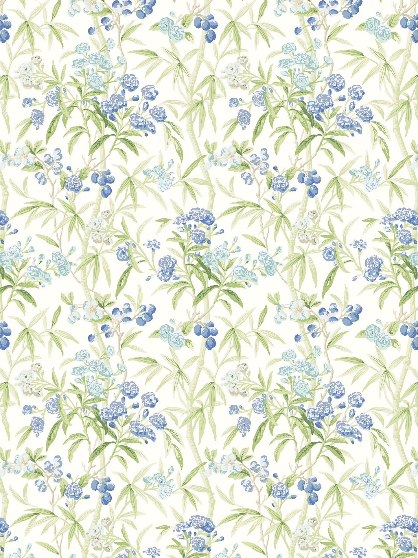 SCALAMANDRE  LANAI BOTANICAL , FOLIAGE 
FLORAL 
HISTORIC LAGOON   - SC 0001WP88431 NEW SKU # SCWP884310001