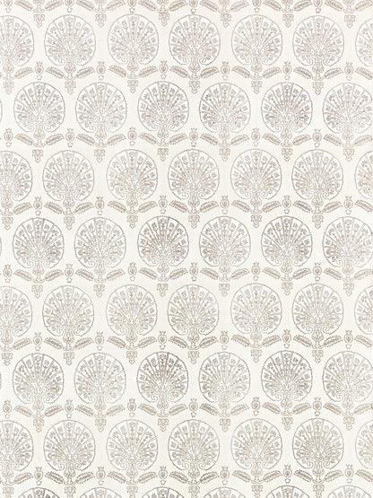 SCALAMANDRE  KARANFIL BLOCK PRINT WALLPAPER BOTANICAL , FOLIAGE 
MEDALLION 
SMALL SCALE BIRCH   - SC 0001WP88560 NEW SKU # SCWP885600001
