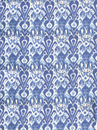 SCALAMANDRE  GREYSTONE FABRIC INDIGO   - SC 000216527 NEW SKU # SC165270002