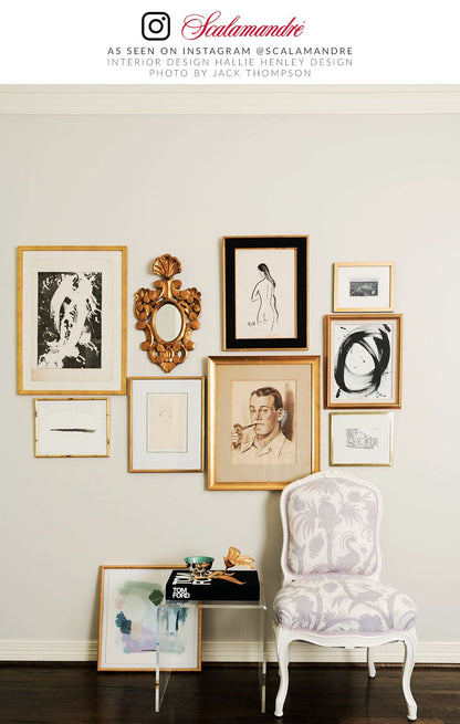 SCALAMANDRE  BALINESE PEACOCK LINEN PRINT FABRIC LAVENDER   - SC 000216575 NEW SKU # SC165750002