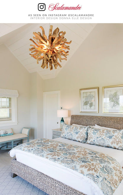 SCALAMANDRE  CANTERBURY LINEN PRINT FABRIC SKY   - SC 000216593 NEW SKU # SC165930002