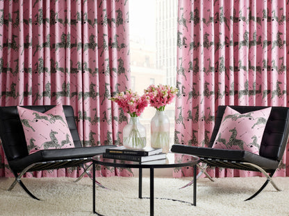 SCALAMANDRE  ZEBRAS PETITE FABRIC PEONY   - SC 000216641 NEW SKU # SC166410002