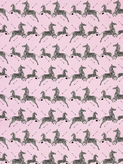 SCALAMANDRE  ZEBRAS PETITE FABRIC PEONY   - SC 000216641 NEW SKU # SC166410002