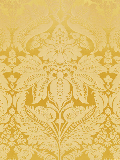 SCALAMANDRE  NEWPORT DAMASK FABRIC VERMEIL   - SC 000220100M NEW SKU # SC20100M0002