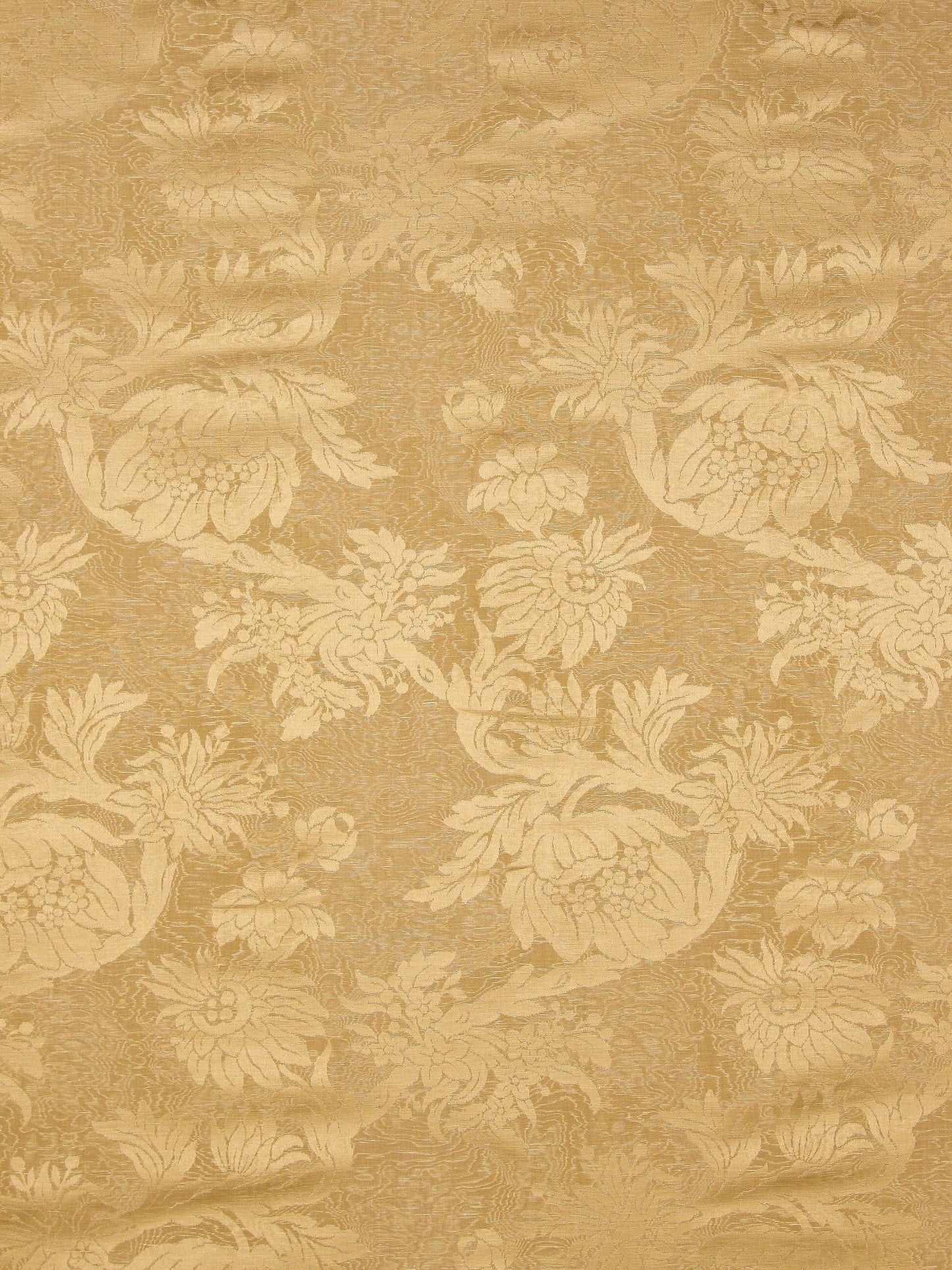 SCALAMANDRE  DAMAS PARC MONCEAU FABRIC YELLOW   - SC 000226695