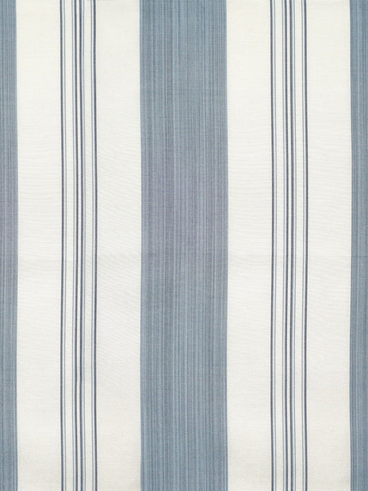 SCALAMANDRE  ASTOR STRIPE FABRIC INDIGO   - SC 000226982